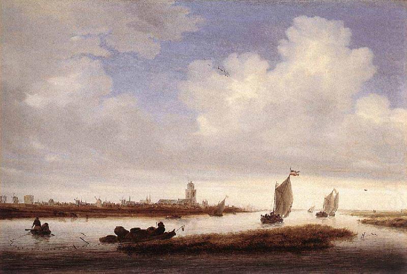 Salomon van Ruysdael View of Deventer Seen from the North West china oil painting image